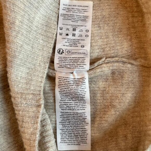 Vero Moda Lefile Puff Sleeve 'Birch Melange' Sweater - Picture 6 of 7